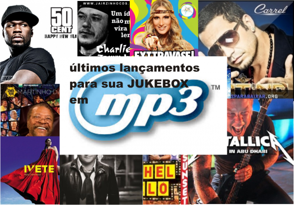 Atualizações de Músicas em MP3 Agosto 2013